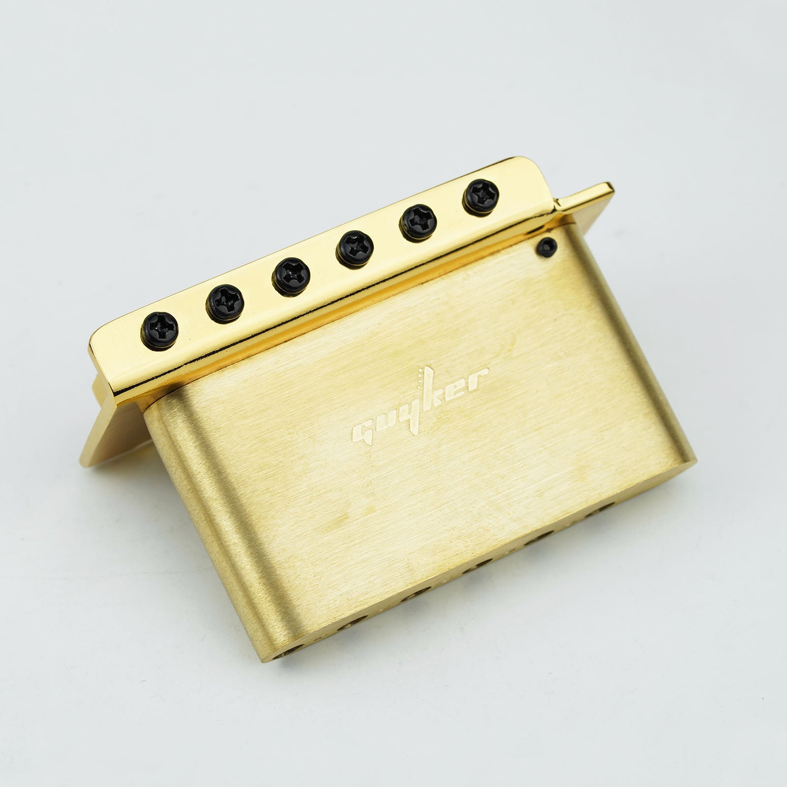 Guyker ST Tremolo Bridge 2-Point with Locking Saddles 10.5mm Spacing GG1001-S