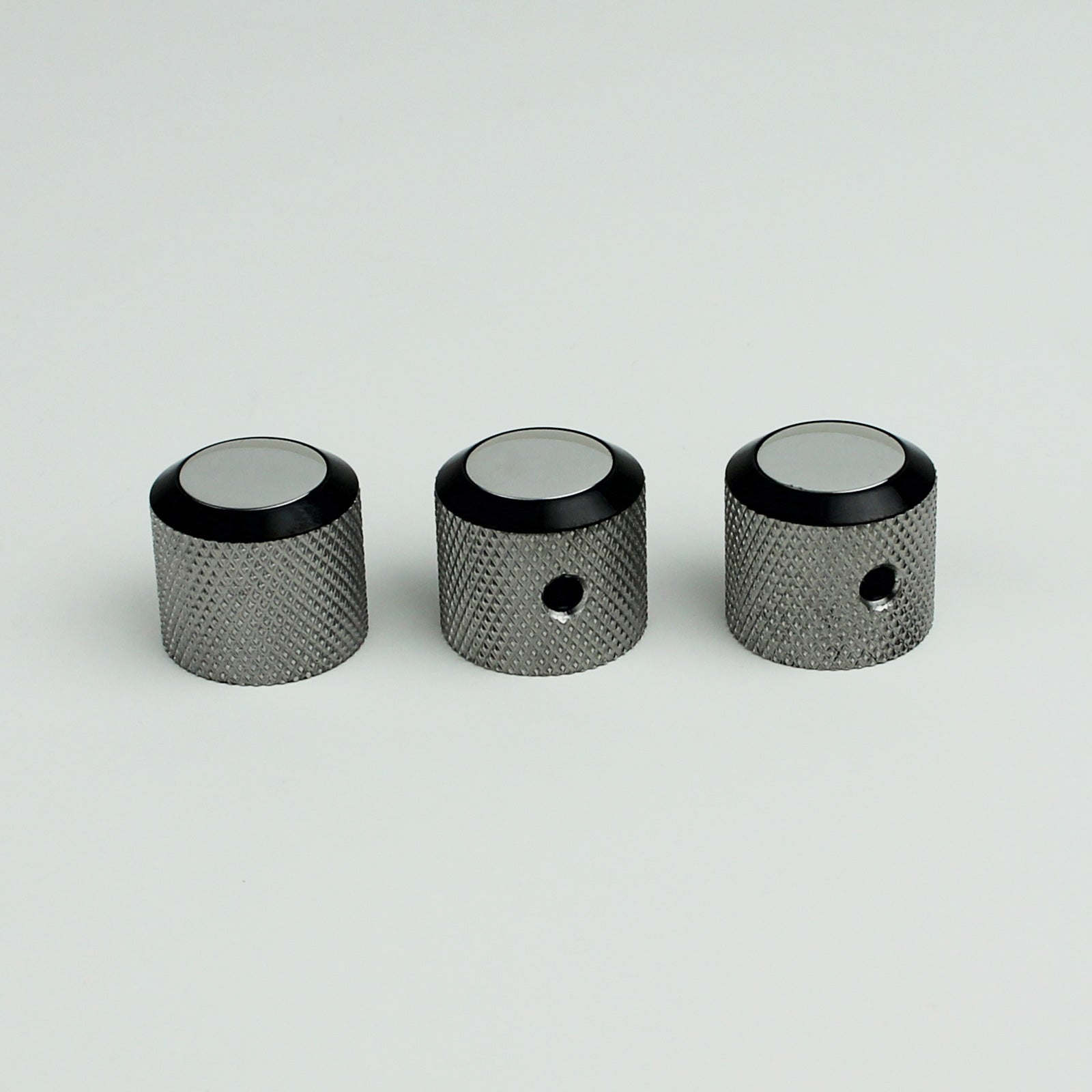 Guyker Solid Brass Guitar Bass Knobs – CNC Machined Dia.6/6.3mm CKB003