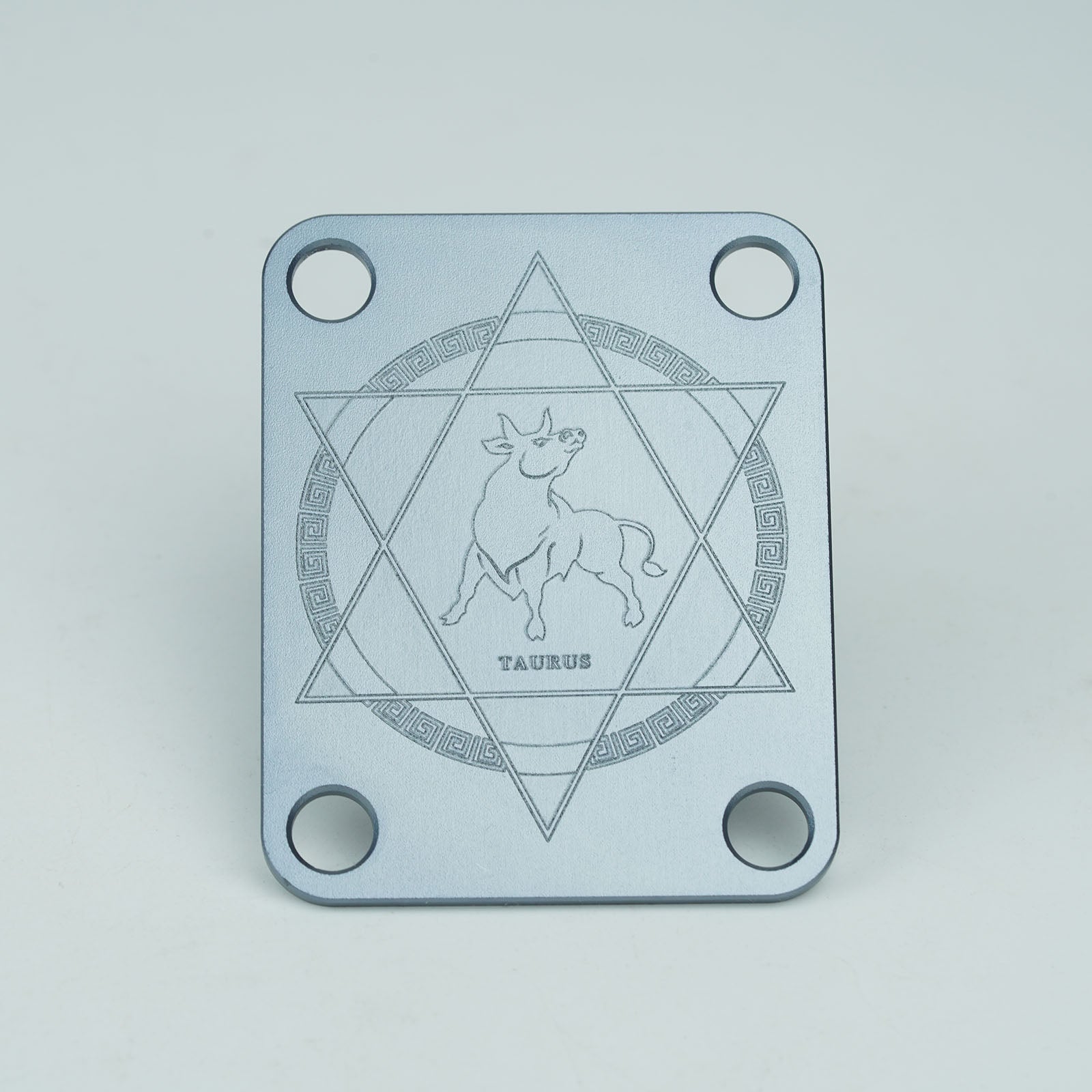 Guyker Zodiac Pattern Aluminum Alloy Neck Plate R1003