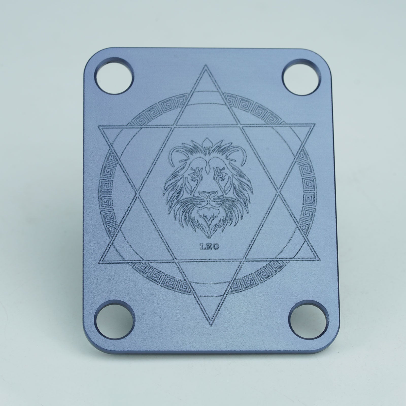 Guyker Zodiac Pattern Aluminum Alloy Neck Plate R1003