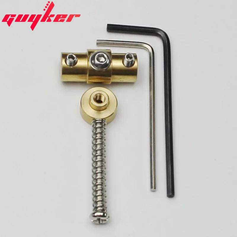 BRASS SWIVEL Guitar Bridge Saddles with Wrench for TL Electric Guitar