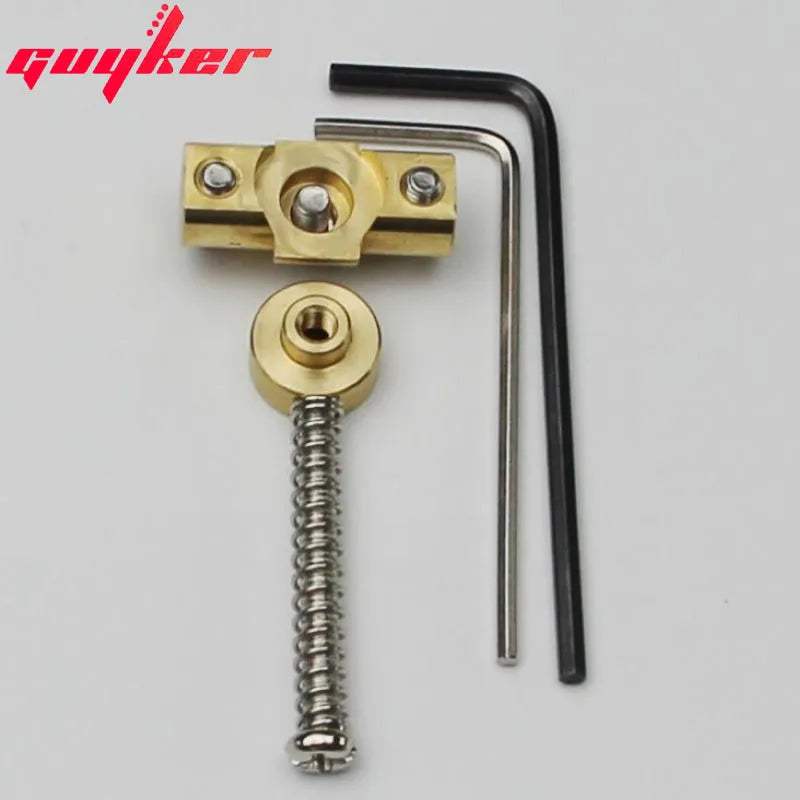 BRASS SWIVEL Guitar Bridge Saddles with Wrench for TL Electric Guitar