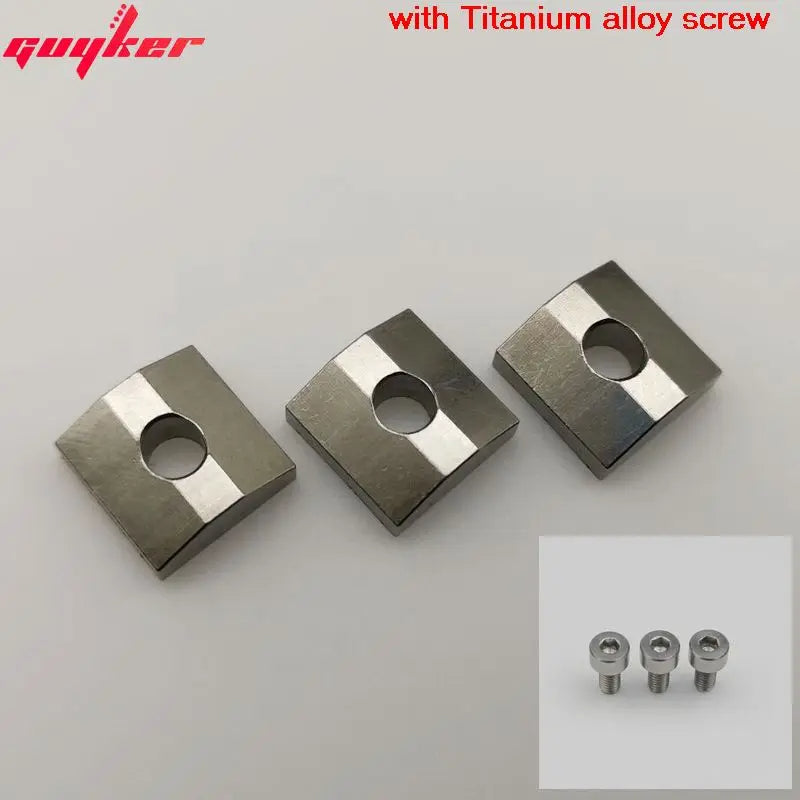 43MM Whole Titanium Alloy Guitar Locking Nut String Lock for FR Guitar Tremolo Bridge Parts