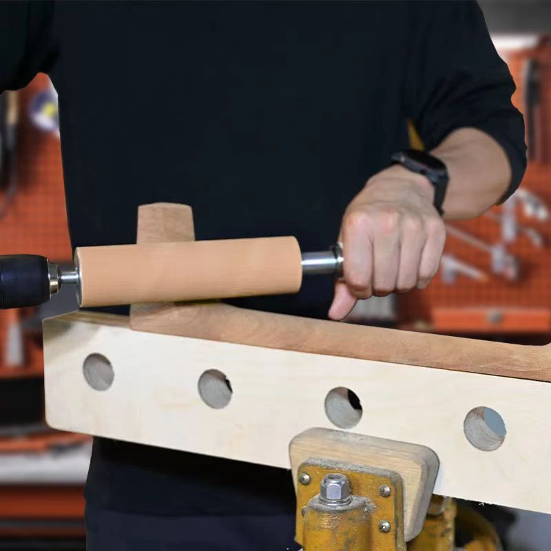 Handheld Manual Sanding Tool Aluminum Alloy Shaft Rod Sander for Shaping Finishing | Guyker