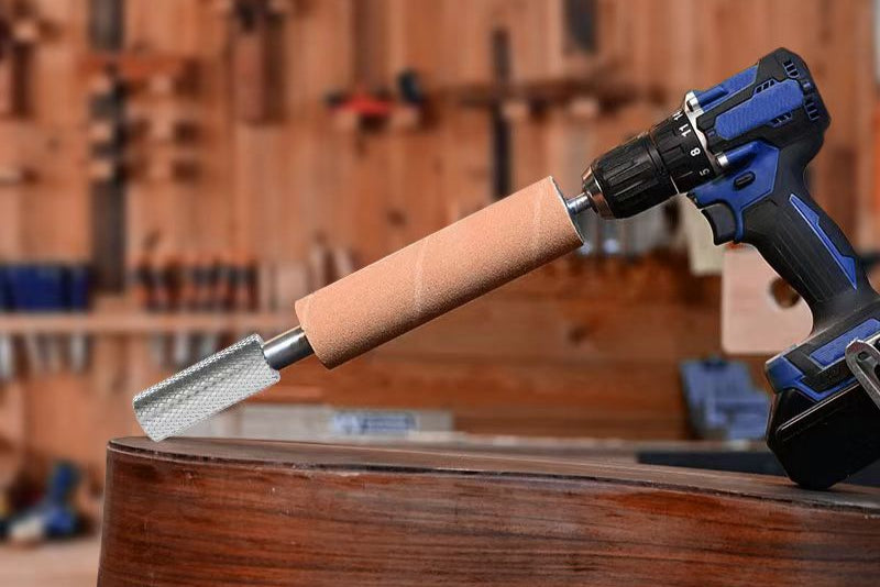 Handheld Manual Sanding Tool Aluminum Alloy Shaft Rod Sander for Shaping Finishing | Guyker