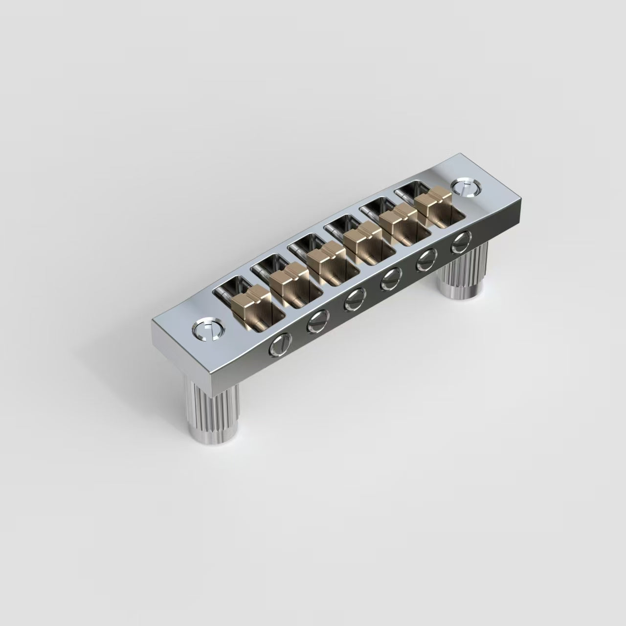 Harmonica Tune-o-Matic Bridge Zinc Alloy Vintage Style Guyker
