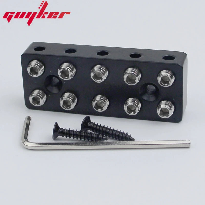 Headless Guitar String Lock Nut for 4/5 String Bass Guyker