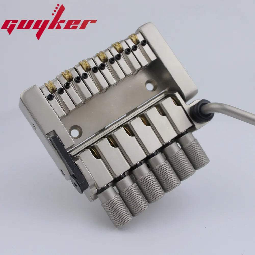 Headless Guitar Tremolo Bridge – 6-String Roller Zinc Alloy | Guyker