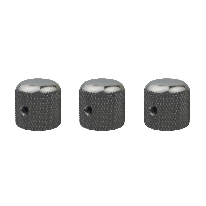 High‑Grade Titanium Alloy Control Knobs Dia. 6mm for Electric Guitar & Bass | Guyker