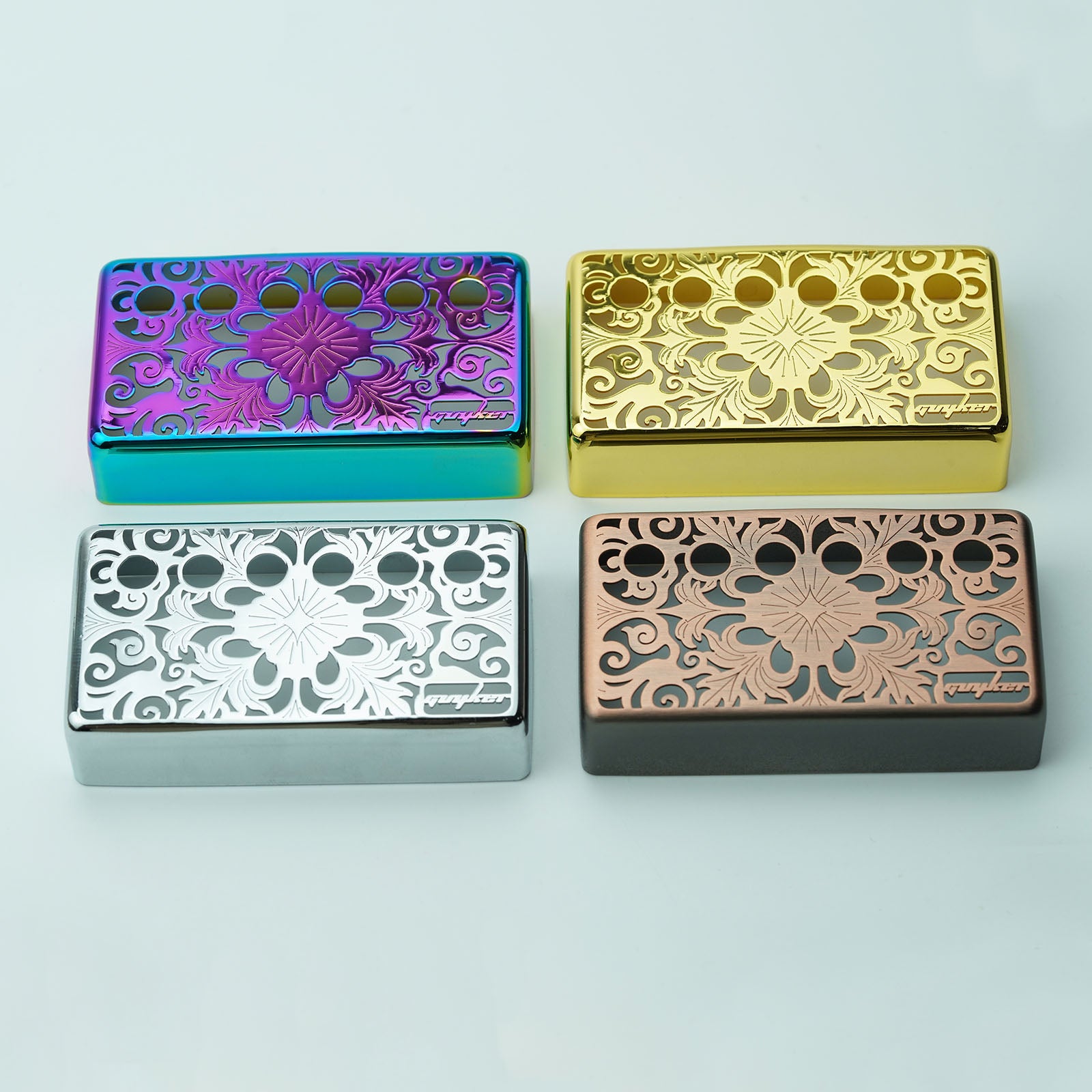 Hollow Kaleidoscope Humbucker Pickup Covers Set | Guyker