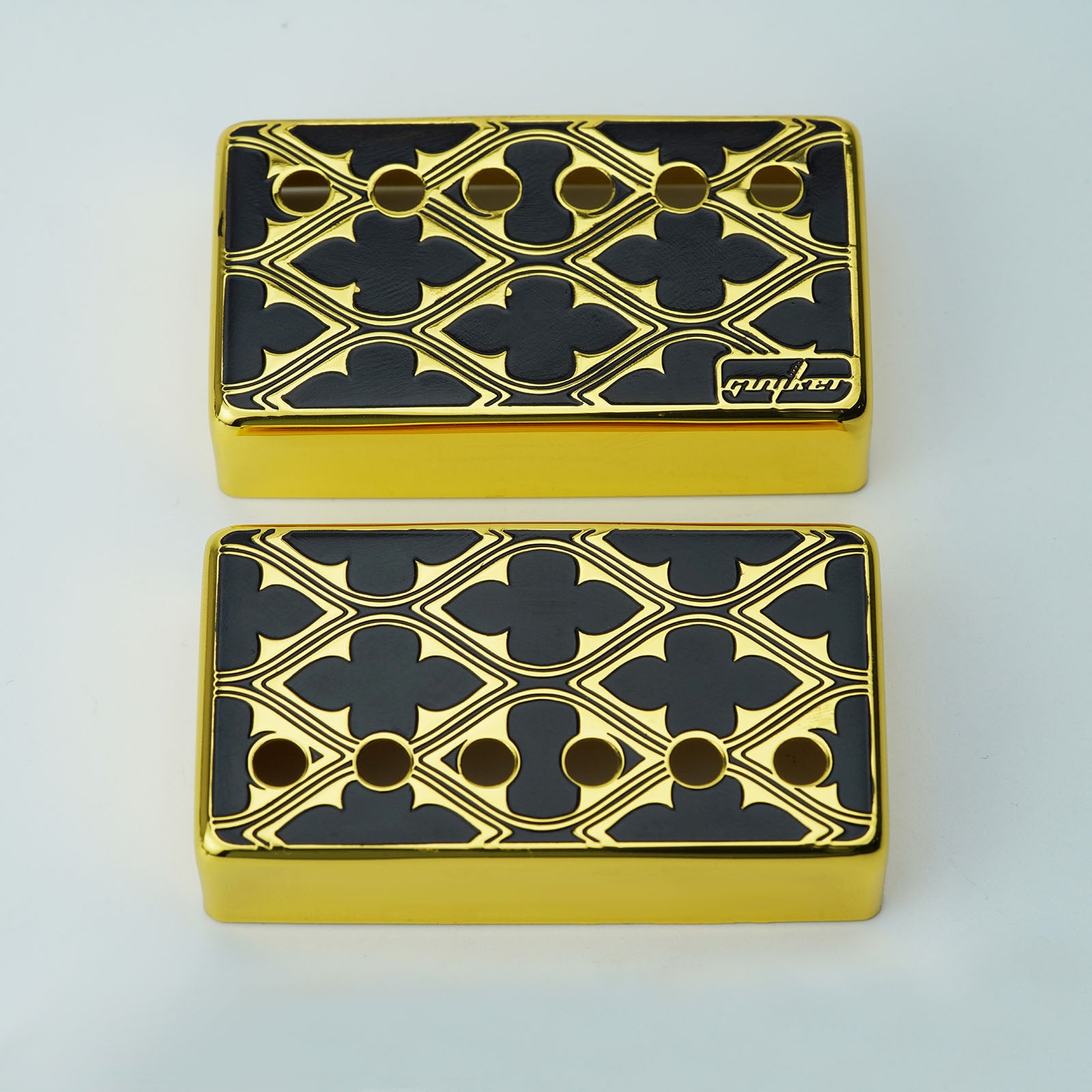 Humbucker Pickup Covers Cupronickel Cool Design 50/52MM | Guyker
