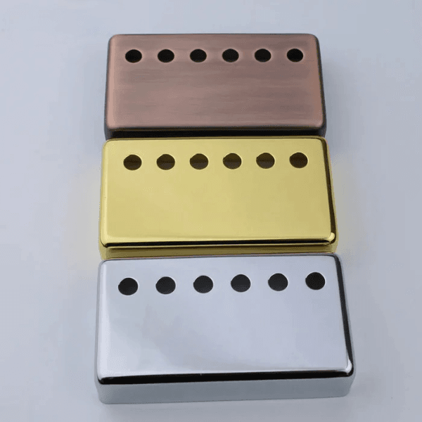 Humbucker Pickup Covers Set- Cupronickel Neck & Bridge Fit | Guyker