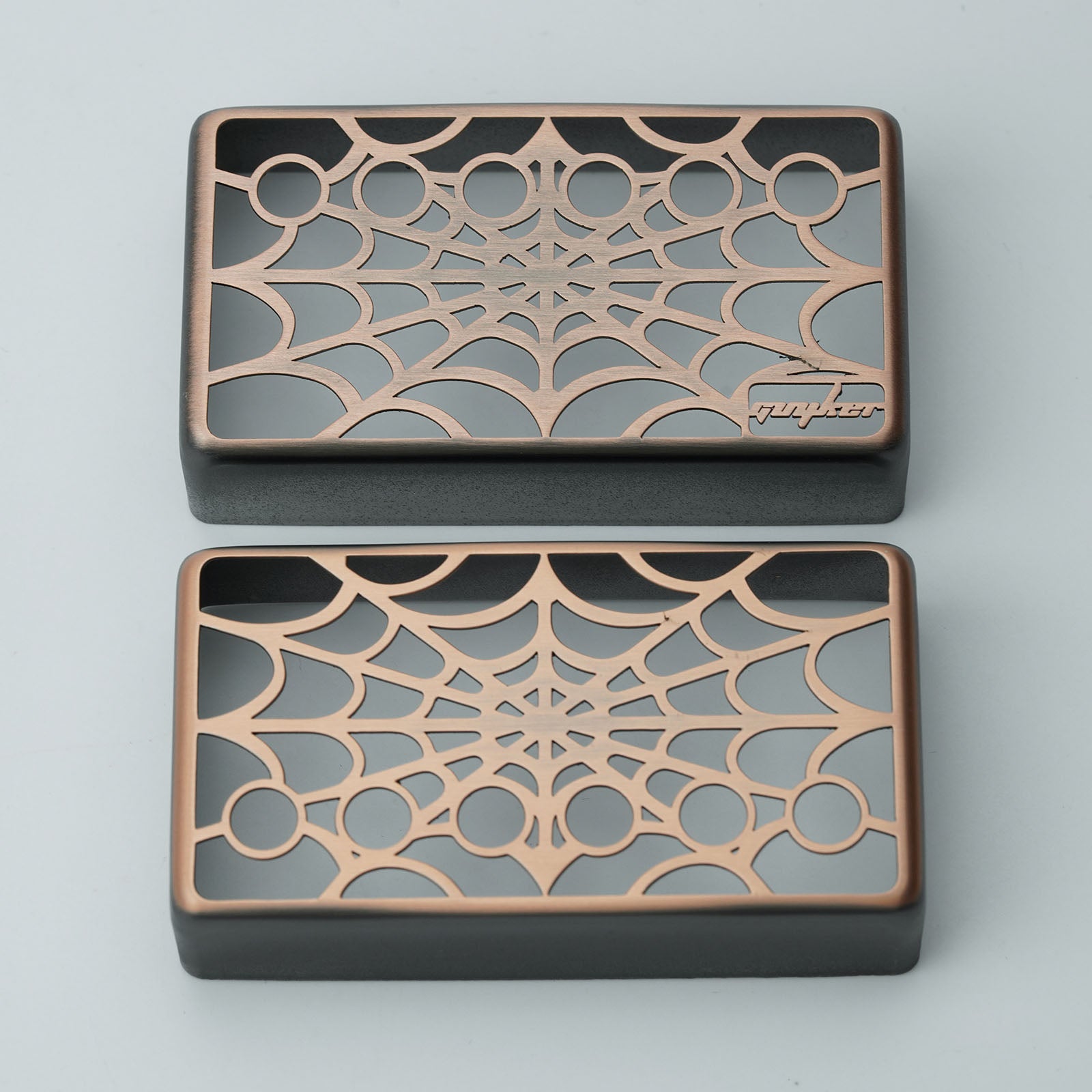 Humbucker Pickup Covers – Spider Web Hollow Style | Guyker