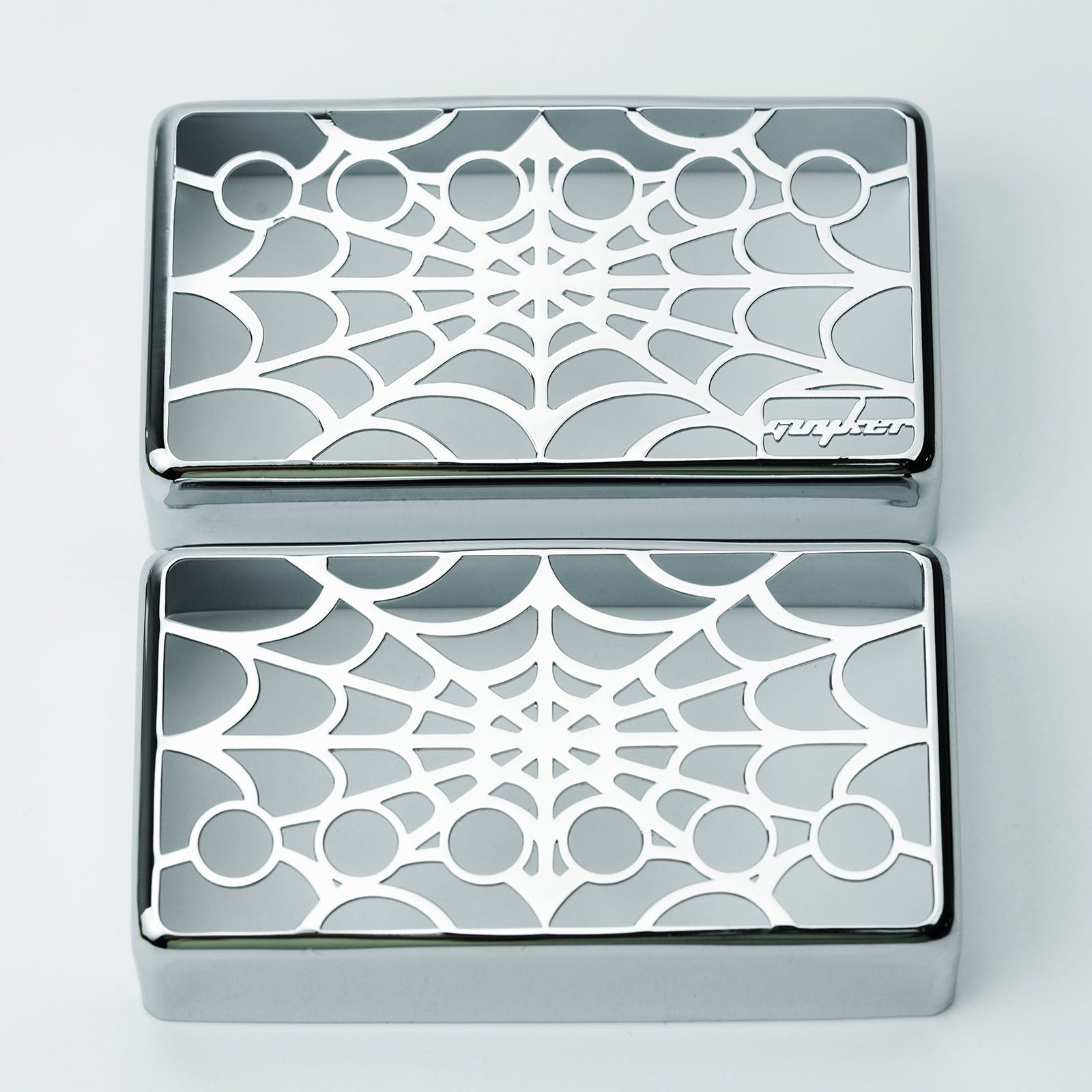 Humbucker Pickup Covers – Spider Web Hollow Style | Guyker