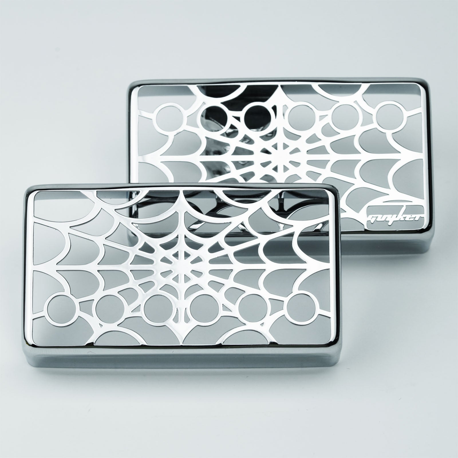 Humbucker Pickup Covers – Spider Web Hollow Style | Guyker