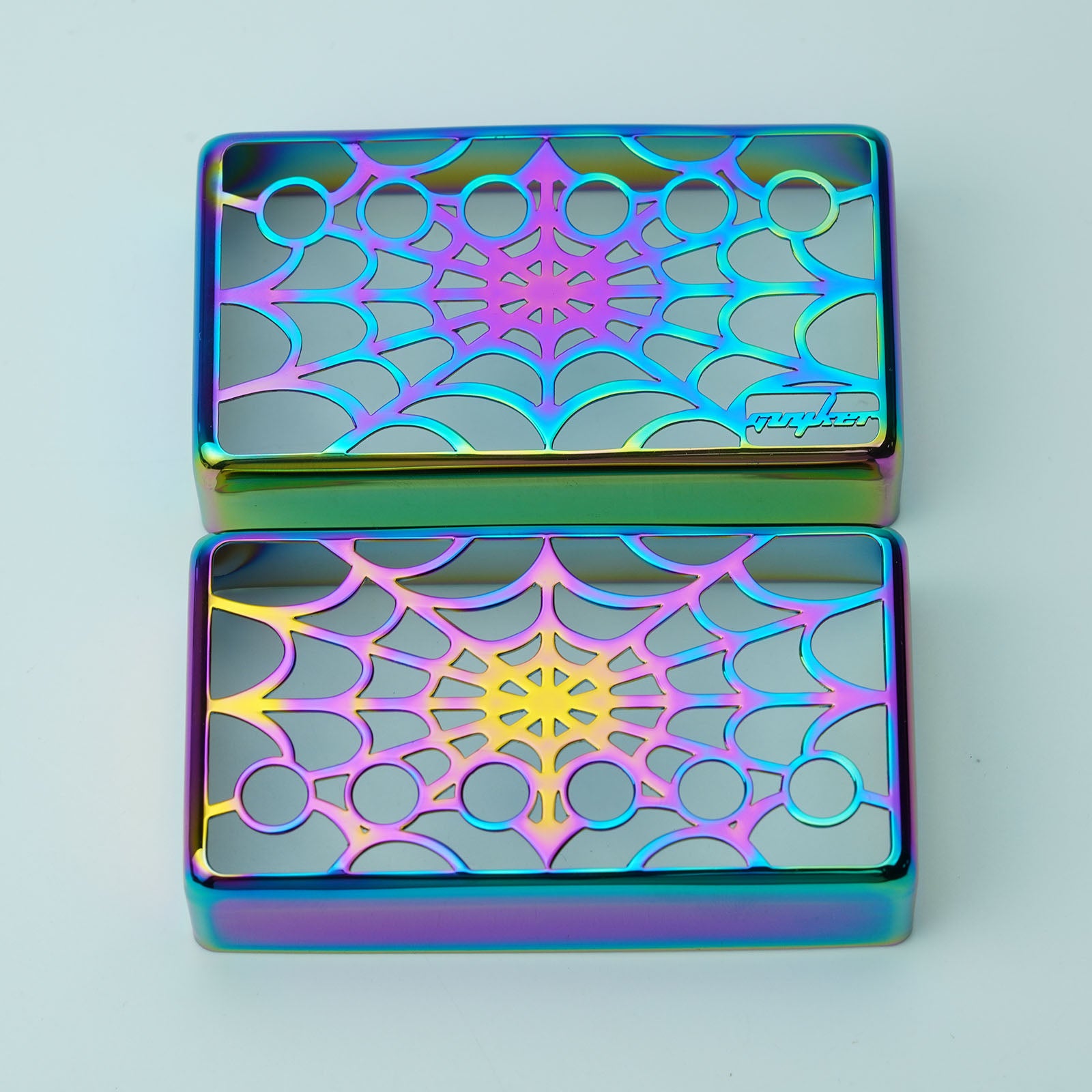 Humbucker Pickup Covers – Spider Web Hollow Style | Guyker