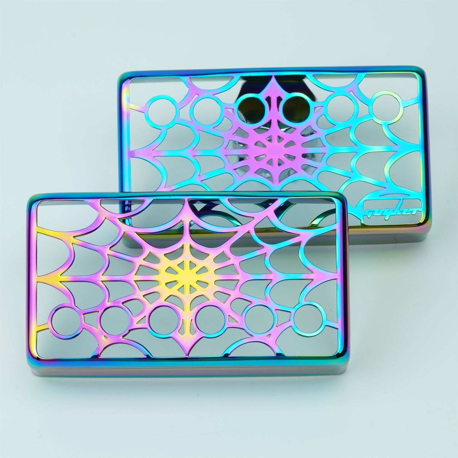 Humbucker Pickup Covers – Spider Web Hollow Style | Guyker