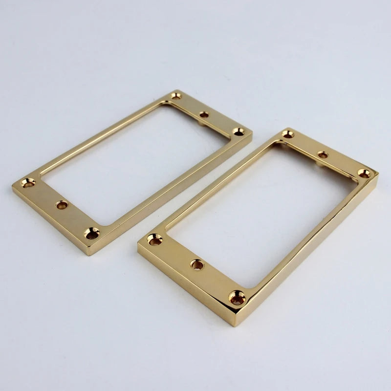 Humbucker Pickup Mounting Rings – Flat Top Metal Frame | Guyker