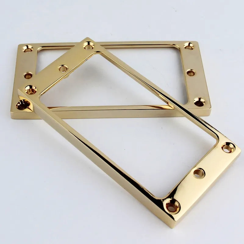 Humbucker Pickup Mounting Rings – Flat Top Metal Frame | Guyker