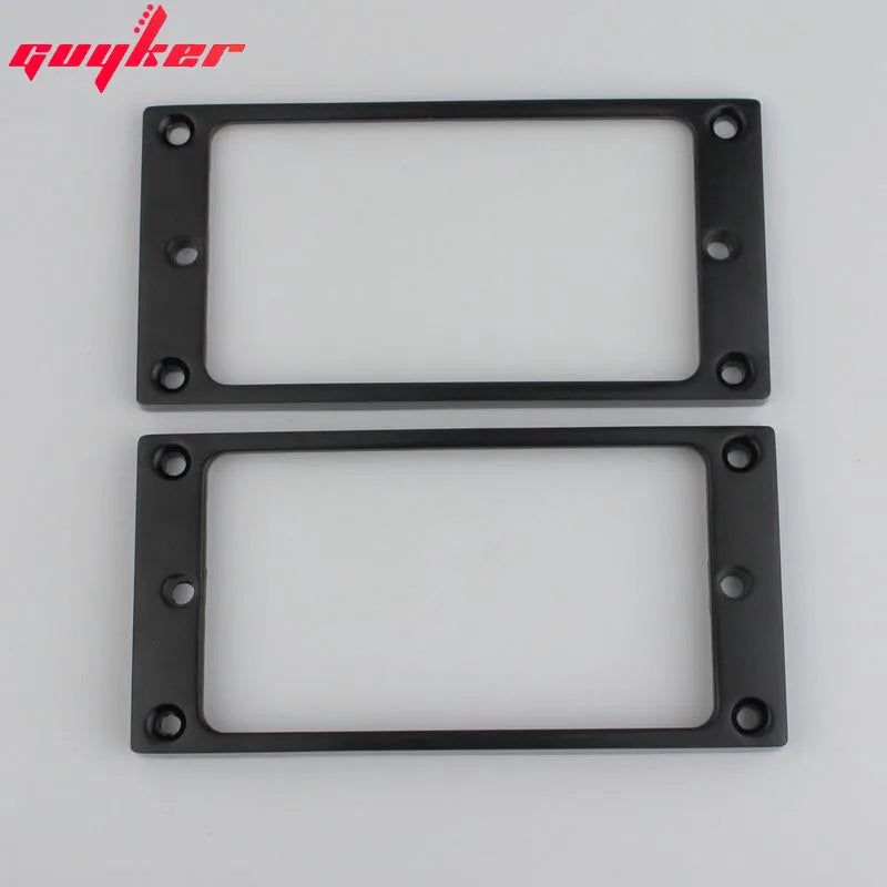 Humbucker Pickup Mounting Rings – Flat Top Metal Frame | Guyker
