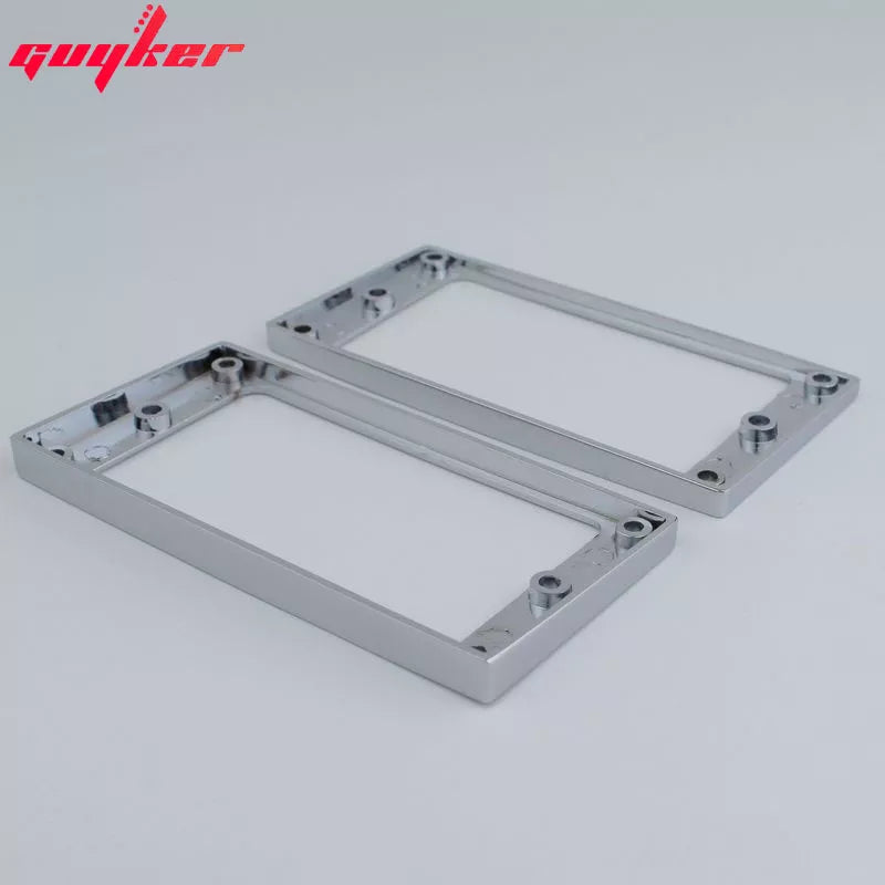 Humbucker Pickup Mounting Rings – Flat Top Metal Frame | Guyker