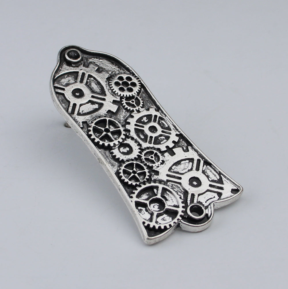 Guyker 2/3Hole Zinc Alloy Truss Rod Cover with Three Patterns for LP Style Guitars