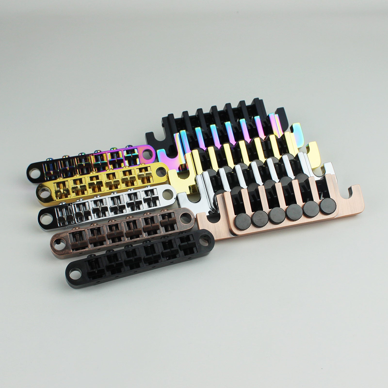 LP Guitar Bridge and Tailpiece Combo 6 String Stop Bar Guyker