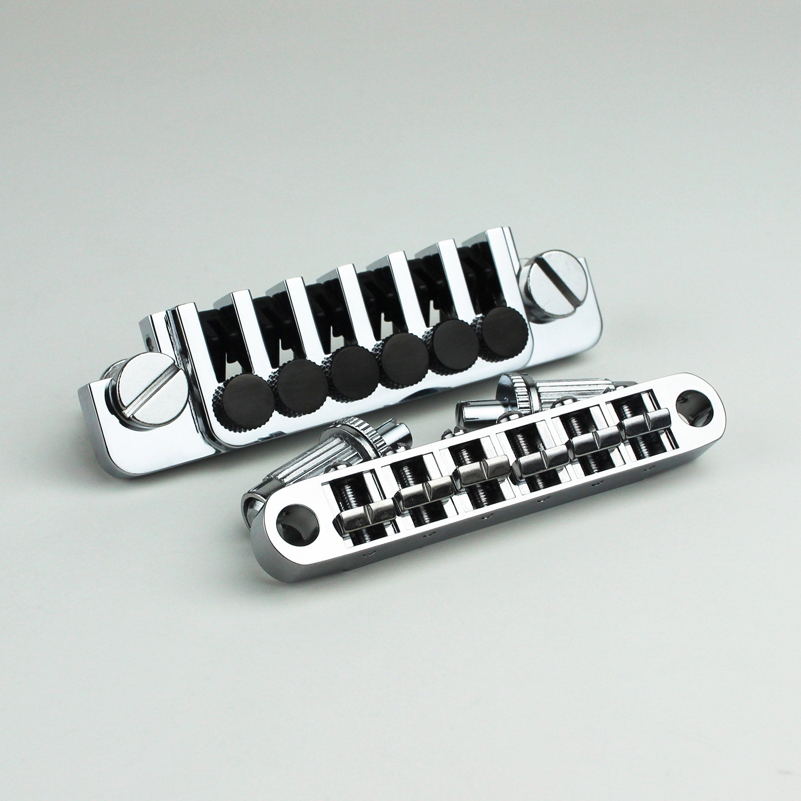 LP Guitar Bridge and Tailpiece Combo 6 String Stop Bar Guyker