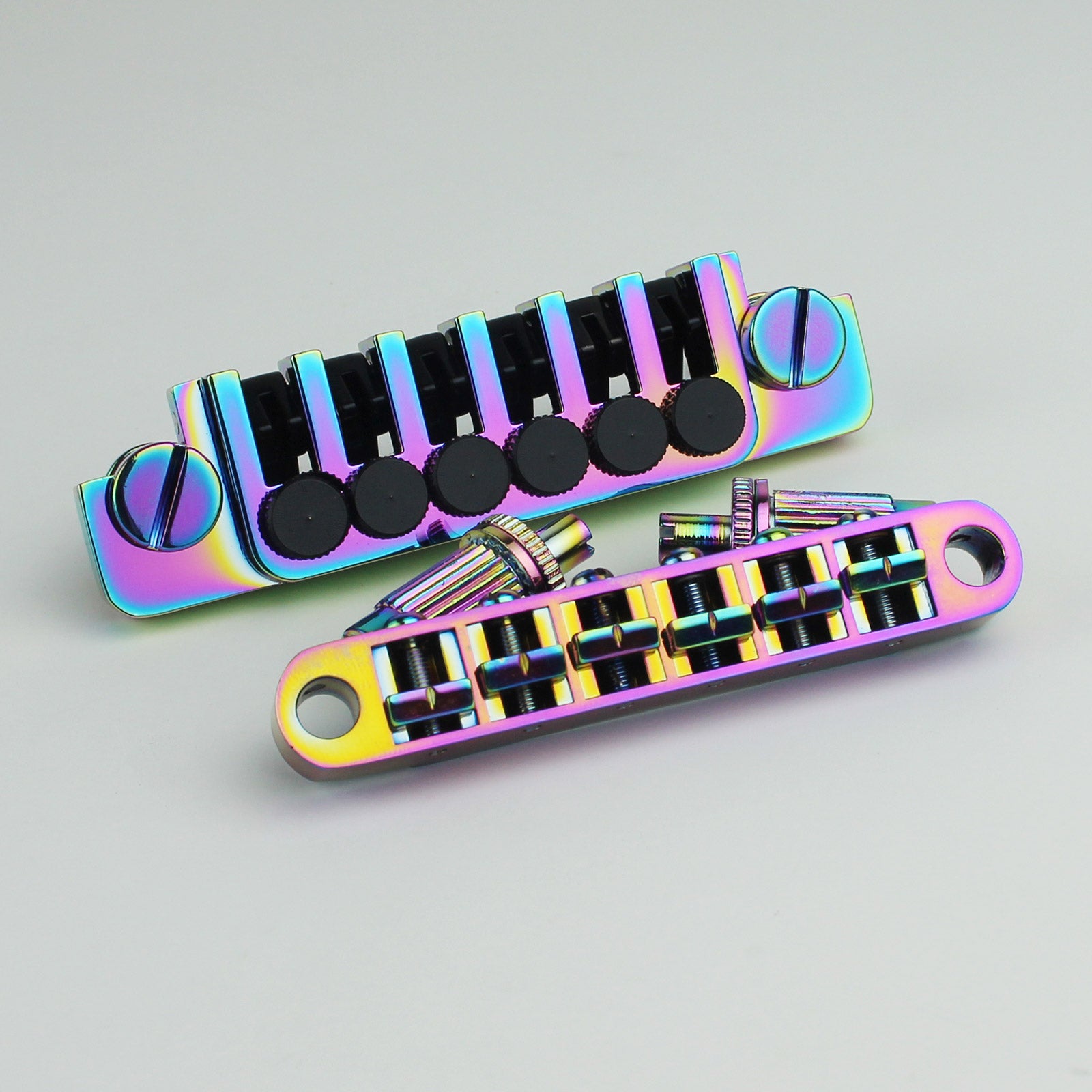 LP Guitar Bridge and Tailpiece Combo 6 String Stop Bar Guyker