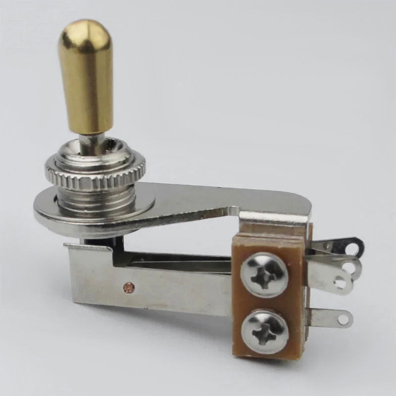 L Type 3 Way Brass Head Switch For Guitar - Guyker
