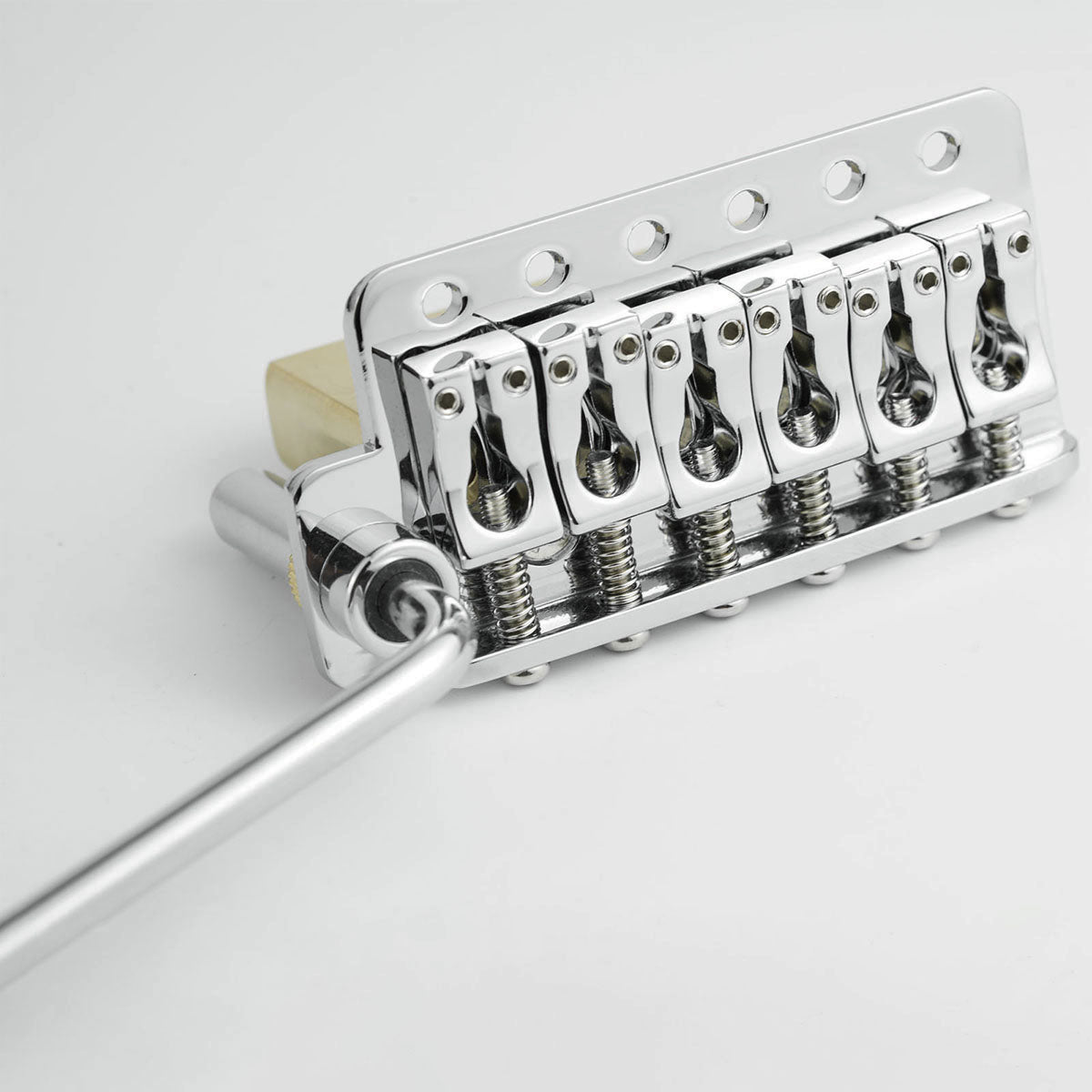 Left-Handed Guitar Tremolo Bridge with Roller Saddles String Spacing 10.8MM Guyker