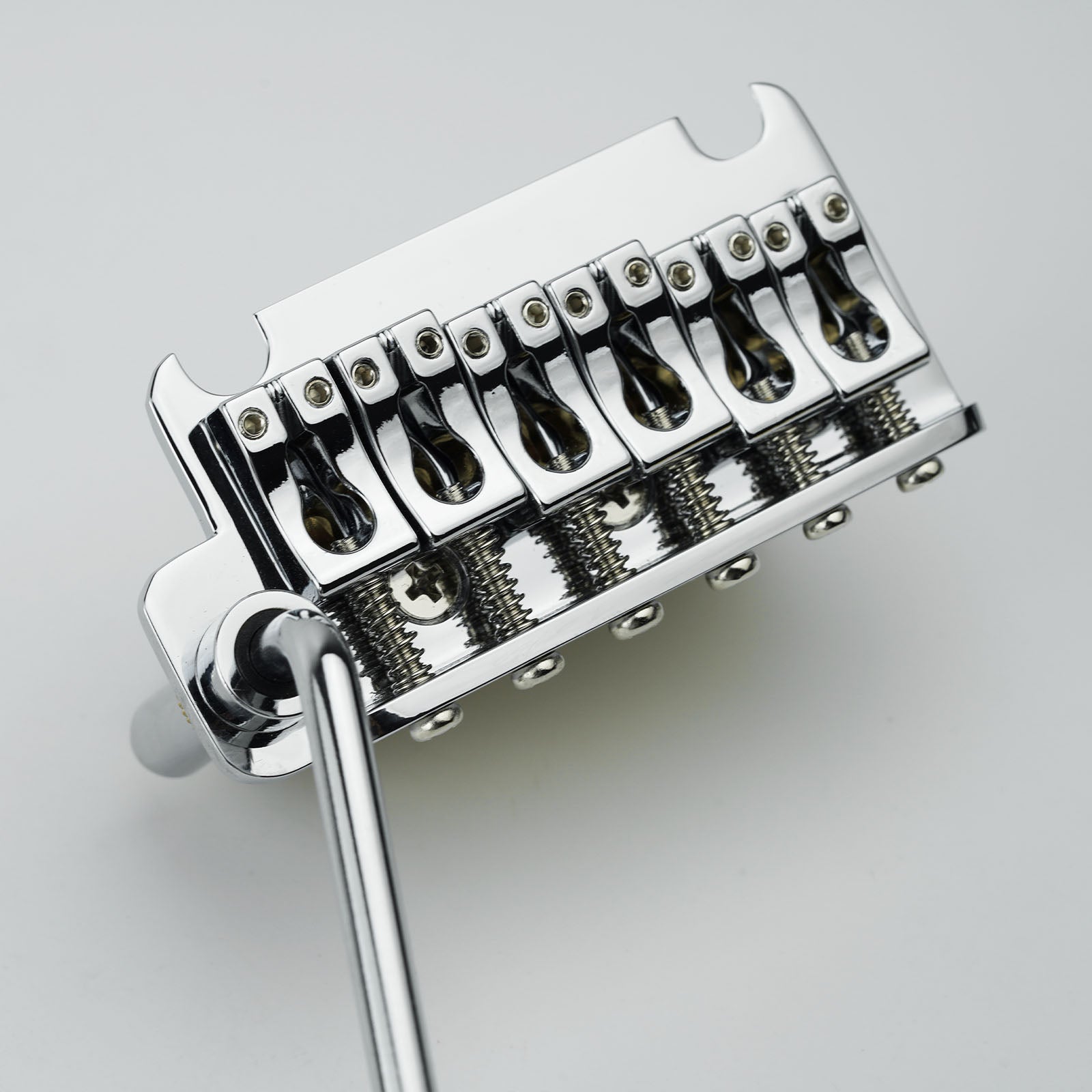 Left Handed 2 Point Non-Locking Guitar Tremolo Bridge with Brass Block | Guyker