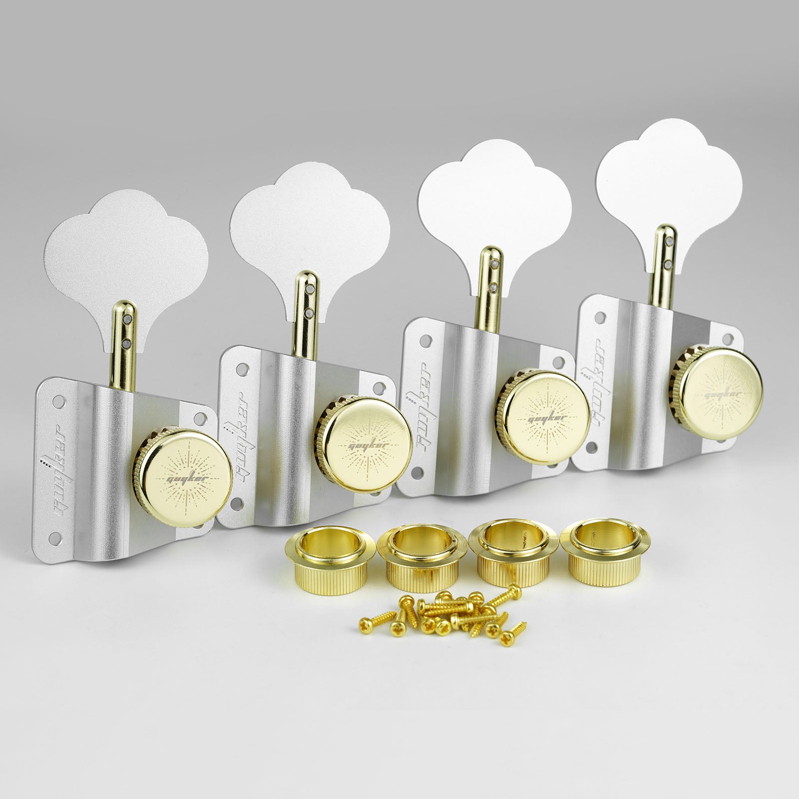 Locking CNC Machined Bass Tuner Aluminum Alloy Housing Guyker