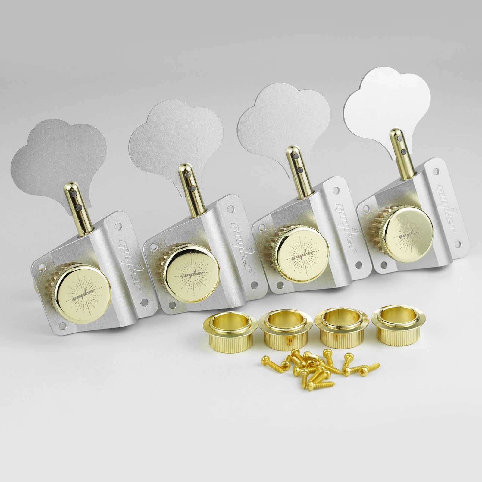 Locking CNC Machined Bass Tuner Aluminum Alloy Housing Guyker