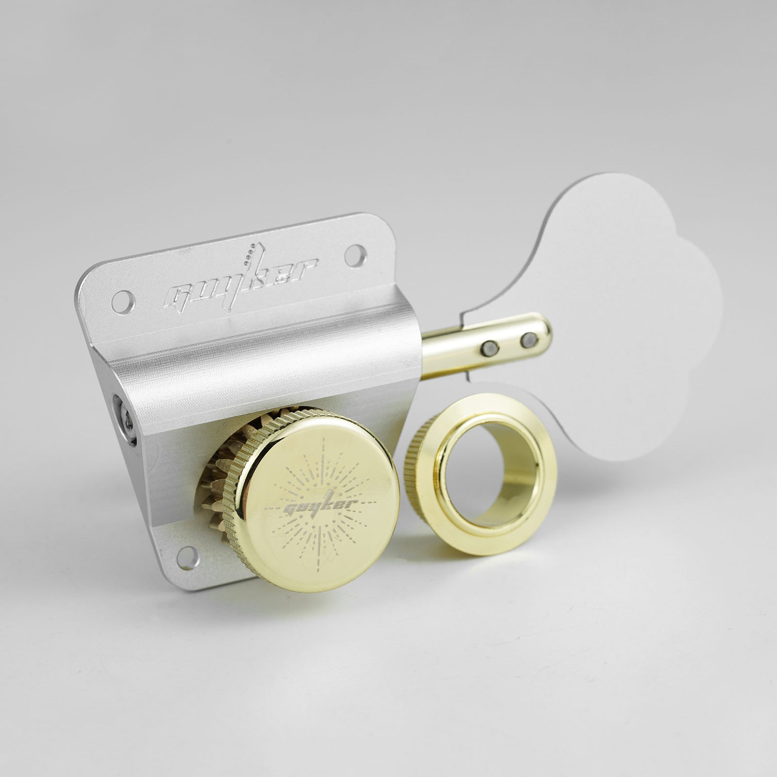 Locking CNC Machined Bass Tuner Aluminum Alloy Housing Guyker