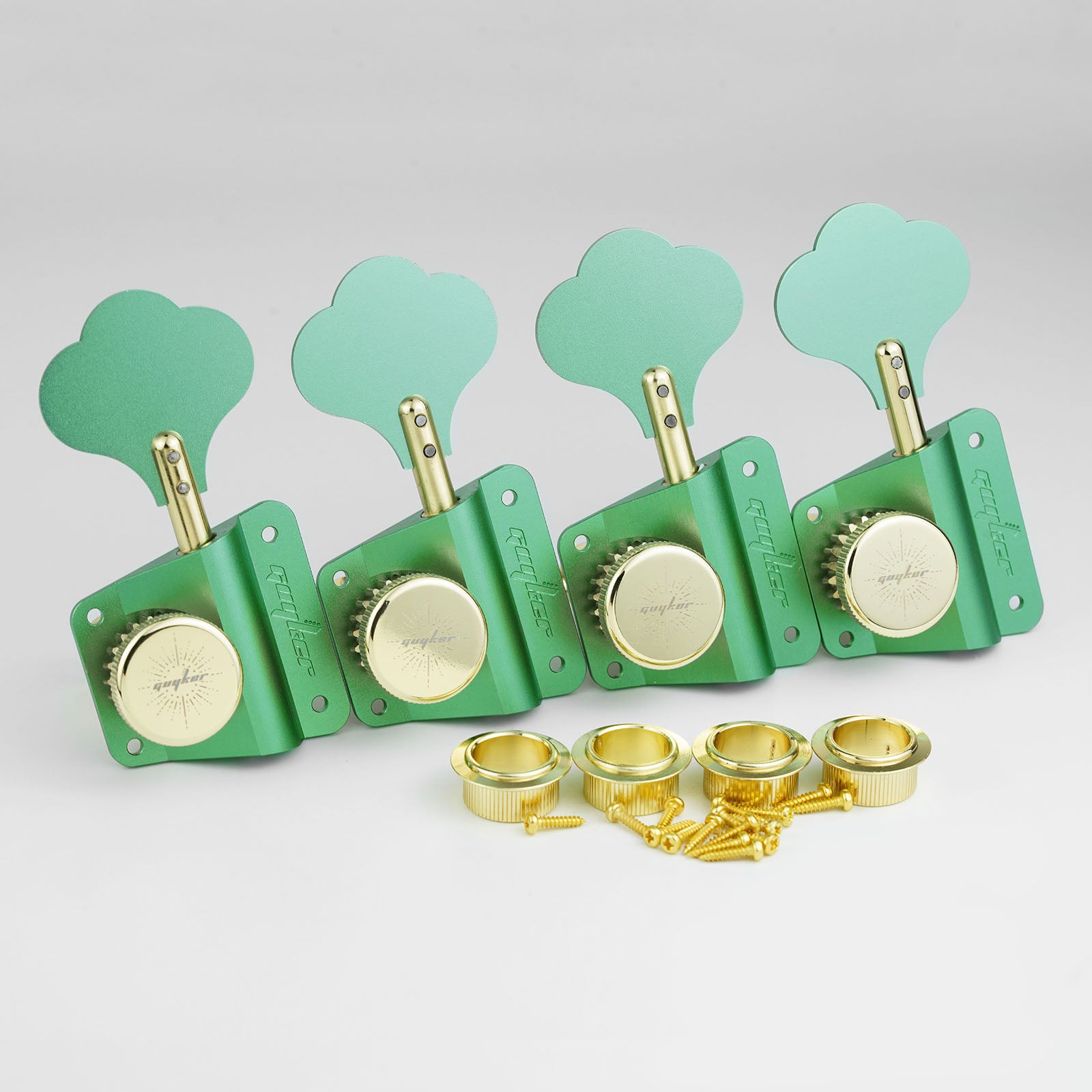 Locking CNC Machined Bass Tuner Aluminum Alloy Housing Guyker