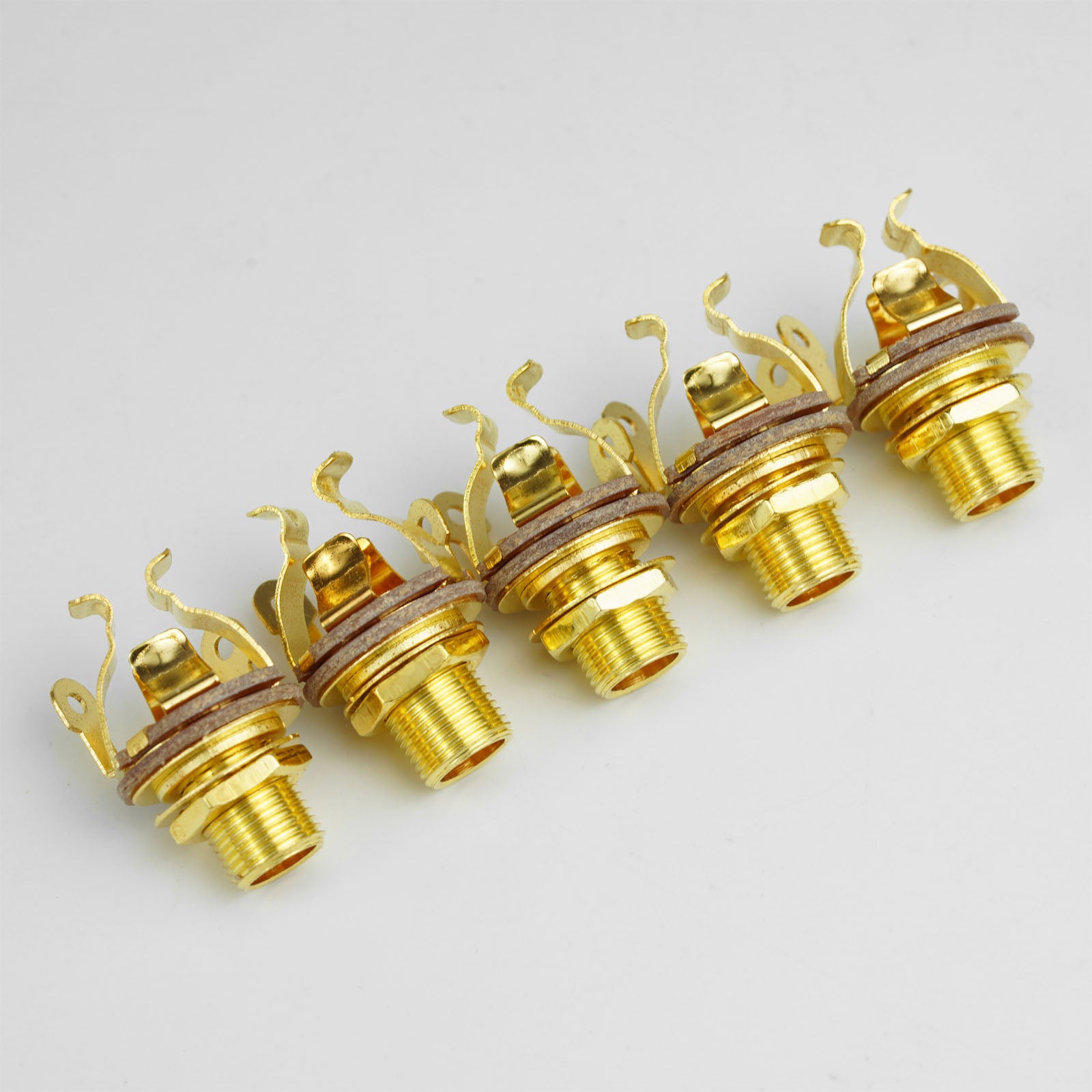 Metal 1/4" Mono Output Metal Jack Socket Guyker