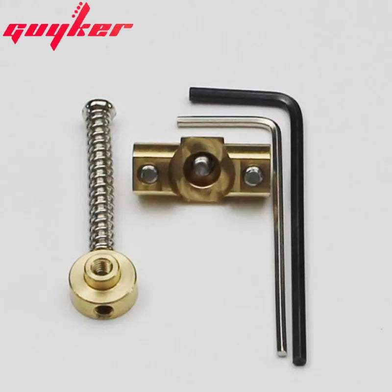 BRASS SWIVEL Guitar Bridge Saddles with Wrench for TL Electric Guitar