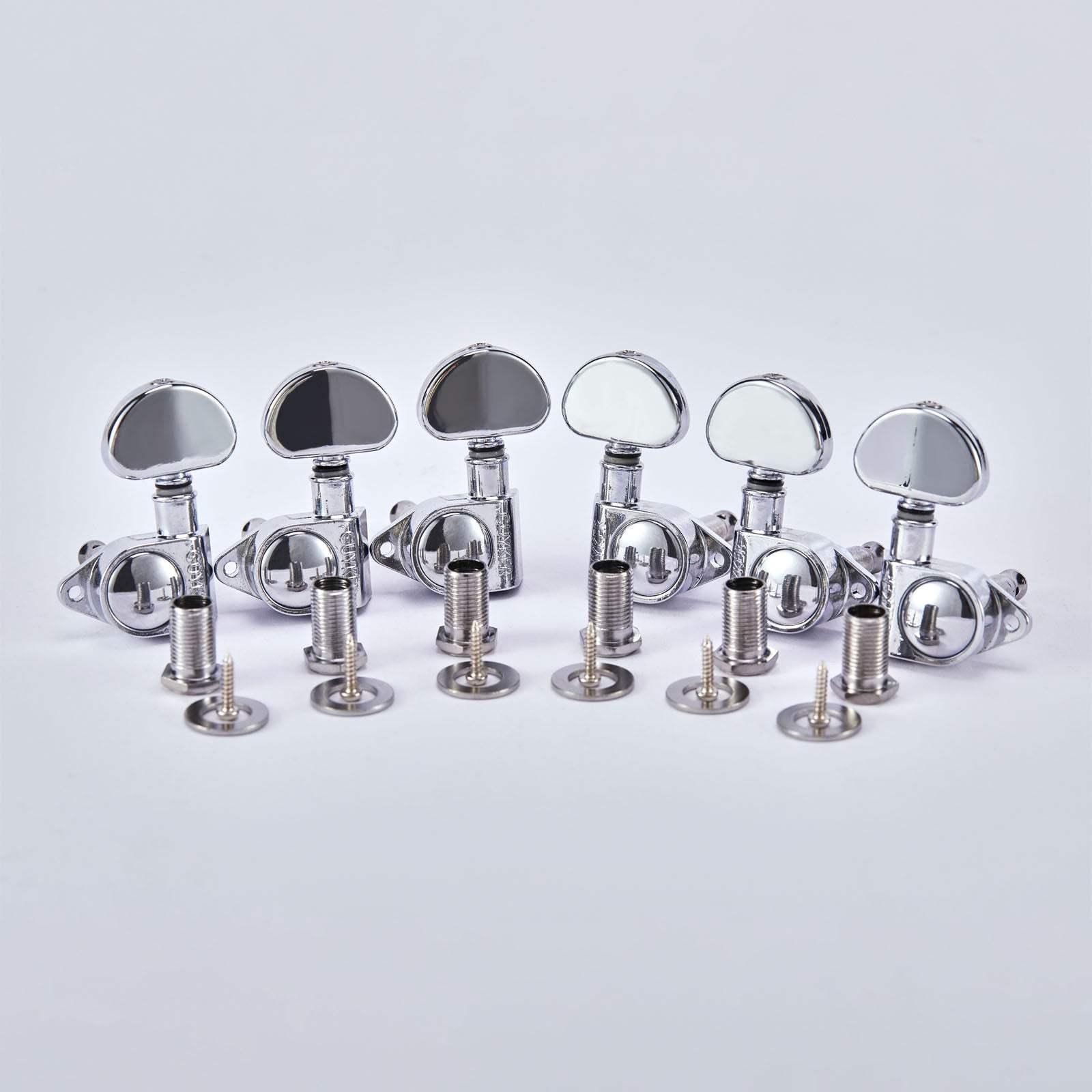 Non-Locking Guitar Tuning Pegs Standard Machine Heads Guyker