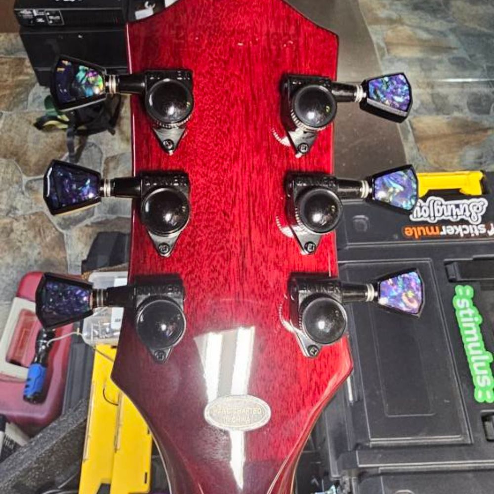 Boutons de réglage de machine Galaxy P01 Guyker pour guitare électrique