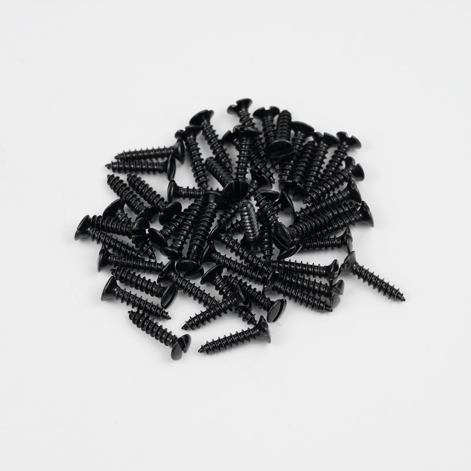 Guyker Stainless Steel Pickguard Screws M2.8×12.9mm for Electric Guitar