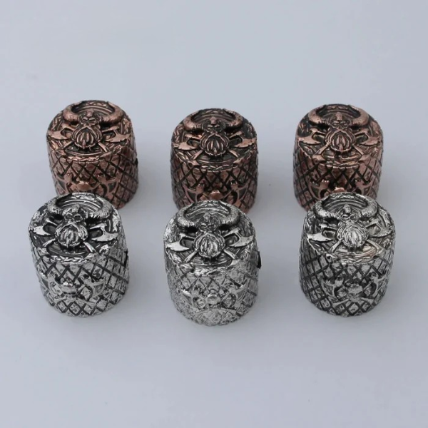 Pirate Head Design Control Knobs Dia. 6mm – Retro Style for Guitar & Bass | Guyker