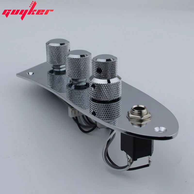 Preamp Control Plate with Adjustable Gain for JB Bass | Guyker
