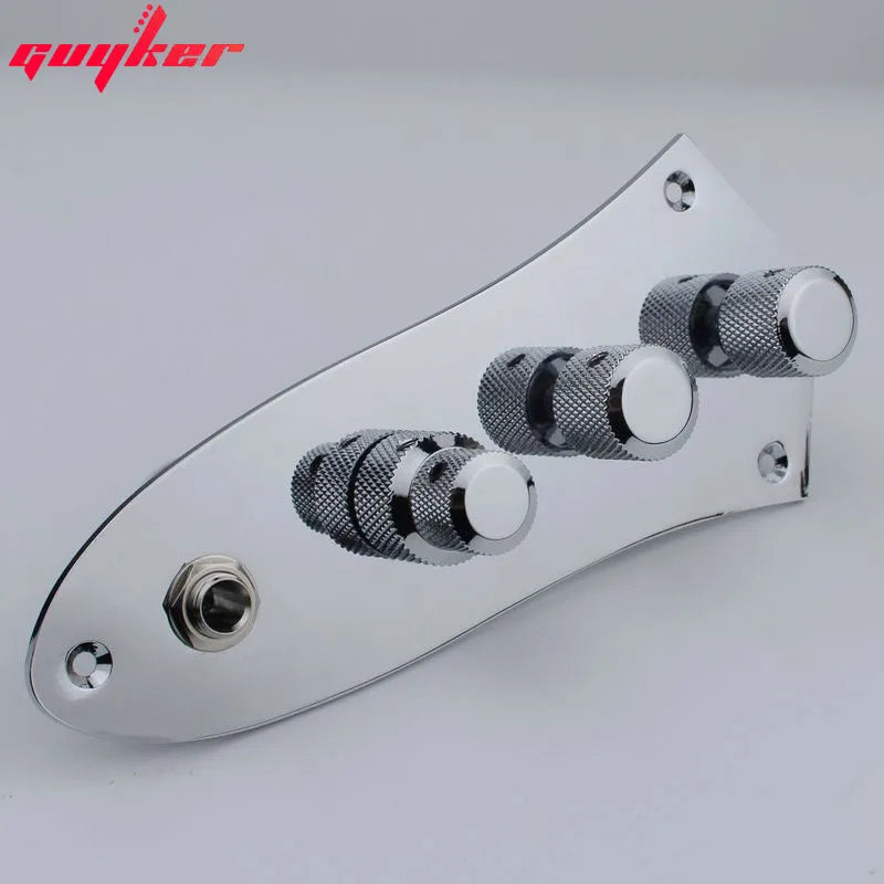 Preamp Control Plate with Adjustable Gain for JB Bass | Guyker