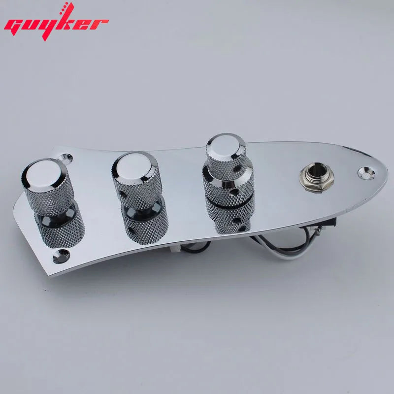 Preamp Control Plate with Adjustable Gain for JB Bass | Guyker