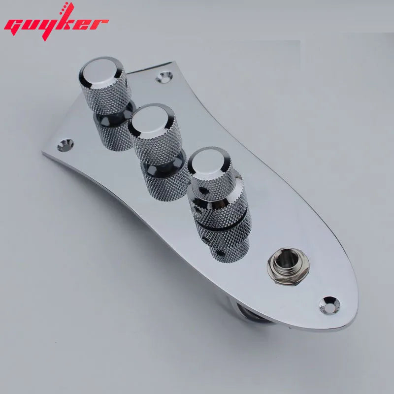 Preamp Control Plate with Adjustable Gain for JB Bass | Guyker