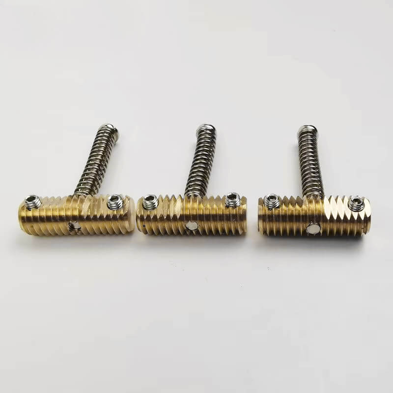 Ready to Ship (US) | 3 PCs 10.8mm Brass Compensated Thread Brass Saddles Set with Wrench Replacement Part for TL Electric Guitar