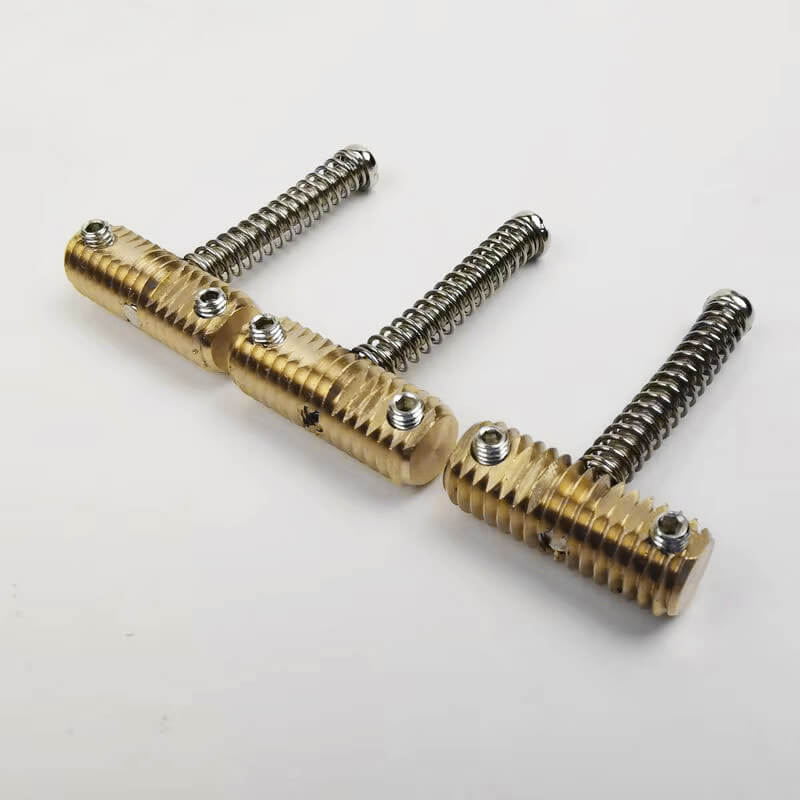 Ready to Ship (US) | 3 PCs 10.8mm Brass Compensated Thread Brass Saddles Set with Wrench Replacement Part for TL Electric Guitar