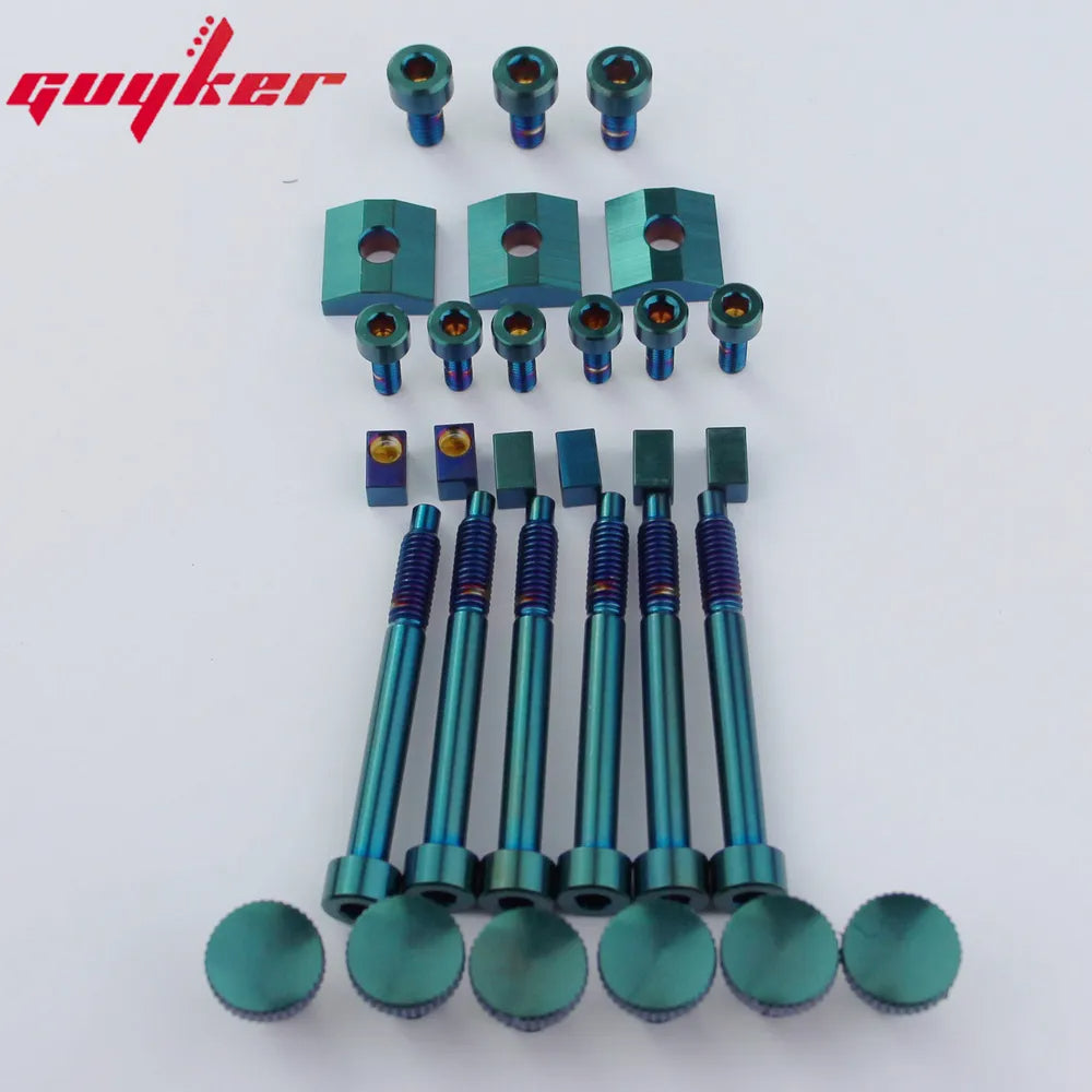 Red Titanium Alloy Screw Set – For Floyd Rose | Guyker