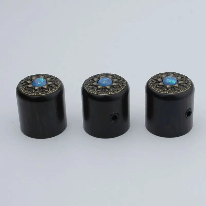 Retro Pattern Surface Potentiometer Control Knob Dia. 6mm for Guitar & Bass | Guyker
